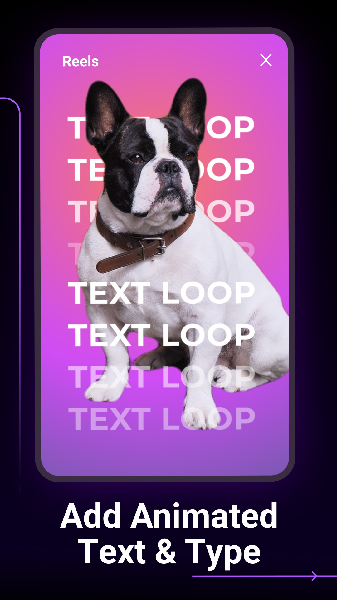 اسکرین شات 2 برنامه Pinreel - Reels & Shorts Maker