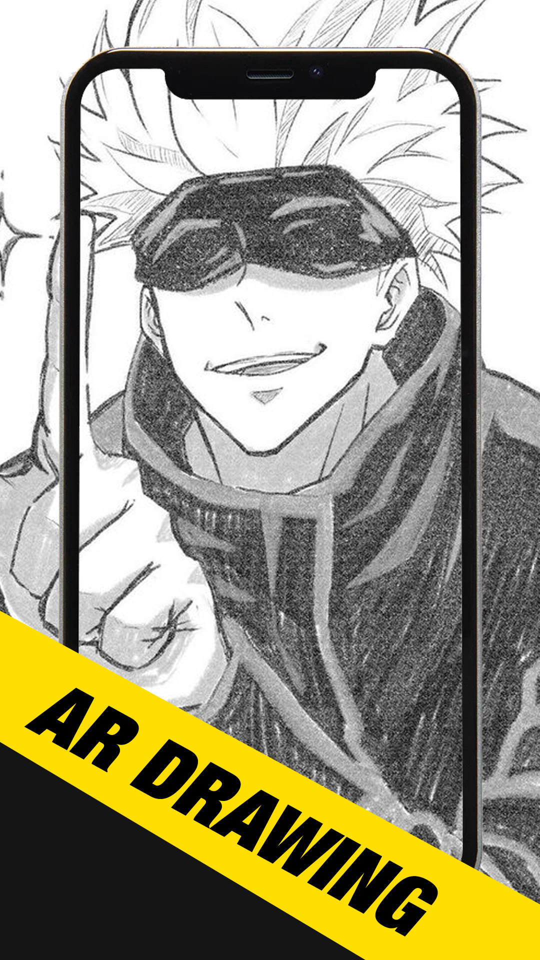 اسکرین شات 1 برنامه AR VR Drawing Coloring Anime