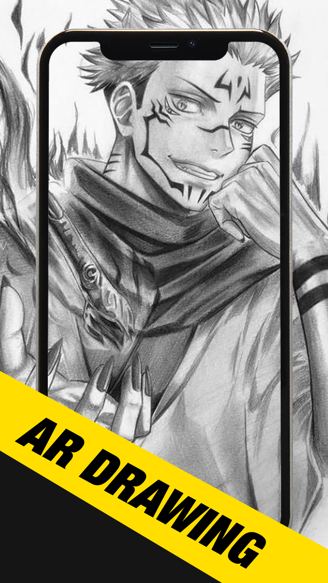 اسکرین شات 4 برنامه AR VR Drawing Coloring Anime