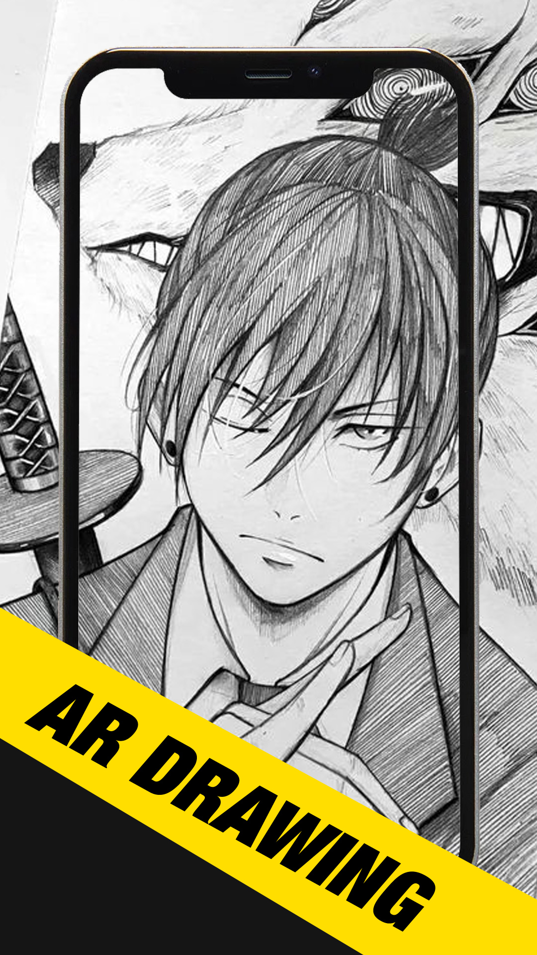 اسکرین شات 3 برنامه AR VR Drawing Coloring Anime