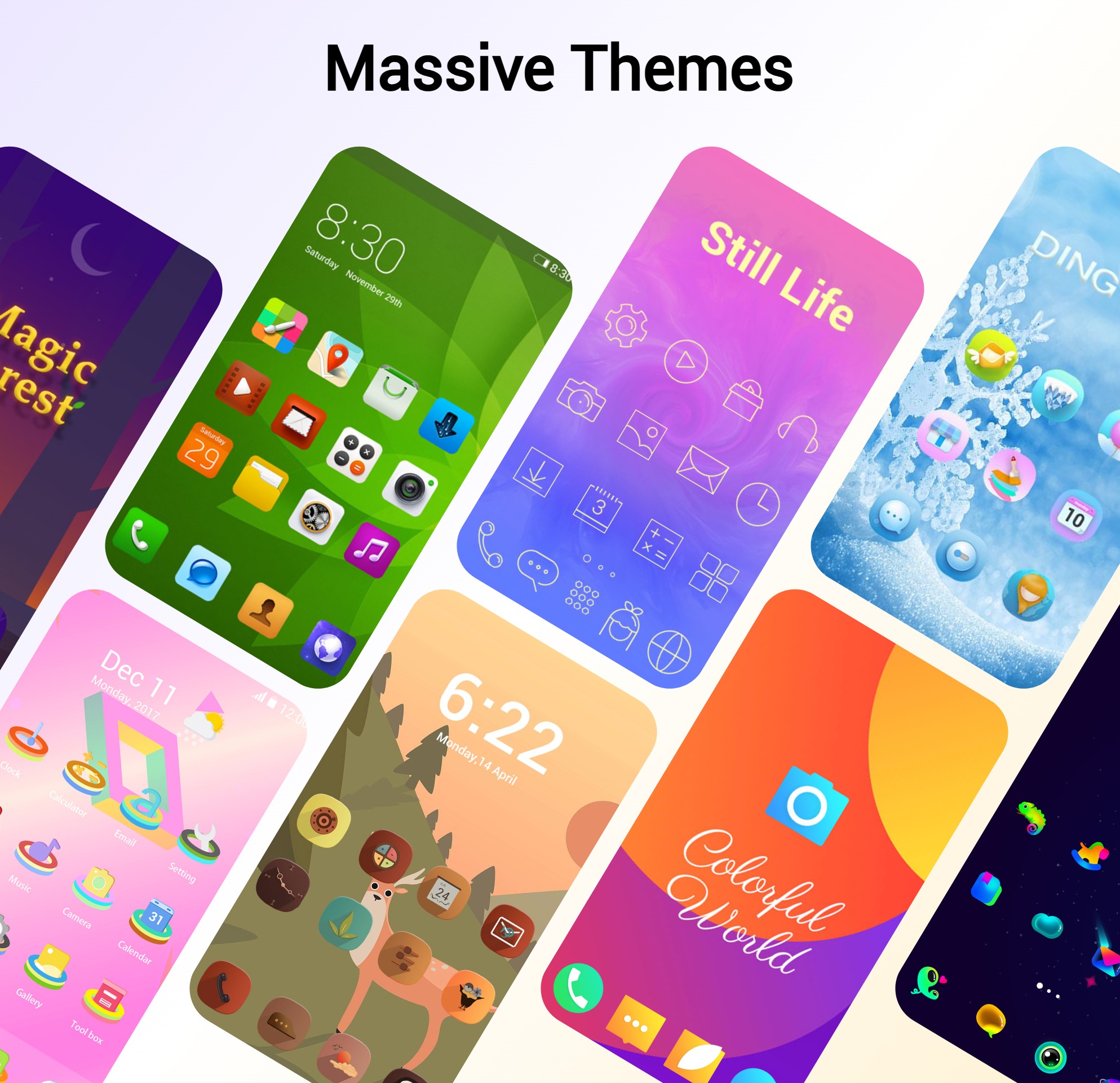 اسکرین شات 7 برنامه NewDroid 17 Launcher