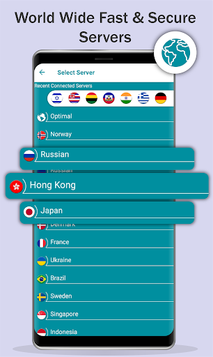 اسکرین شات 5 برنامه Lion VPN Free Unlimited Proxy & Fast Shield