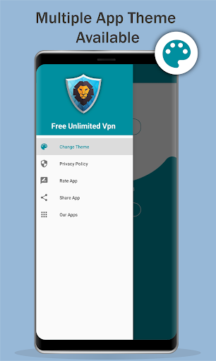 اسکرین شات 3 برنامه Lion VPN Free Unlimited Proxy & Fast Shield