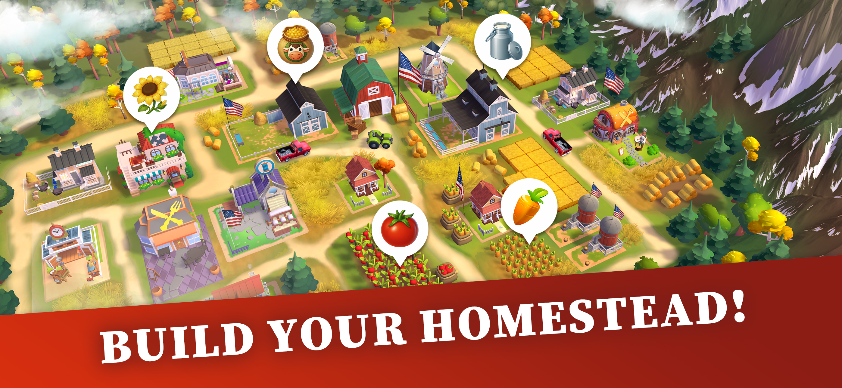 اسکرین شات 1 بازی Big Farm Homestead