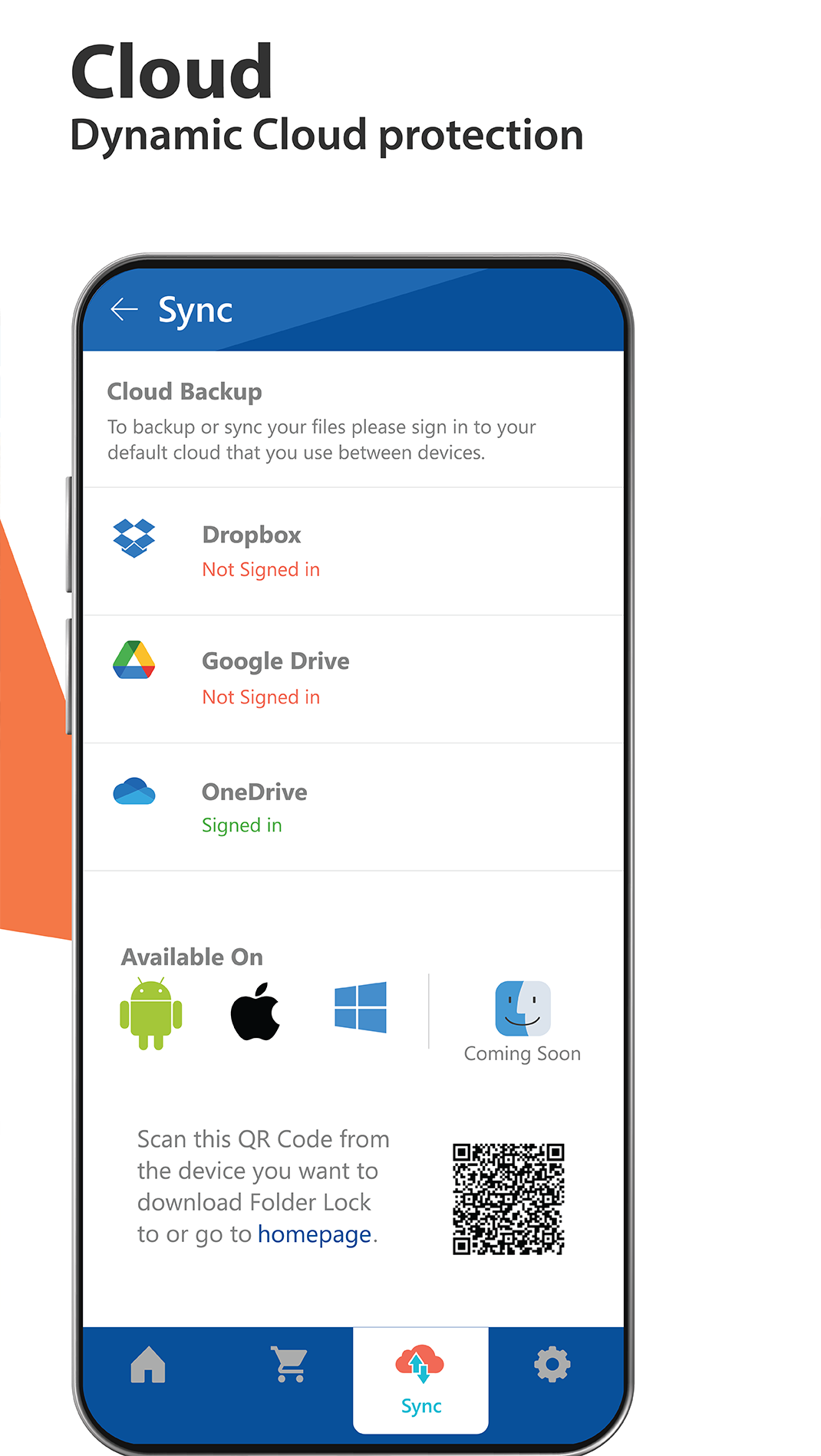 اسکرین شات 4 برنامه Folder Lock