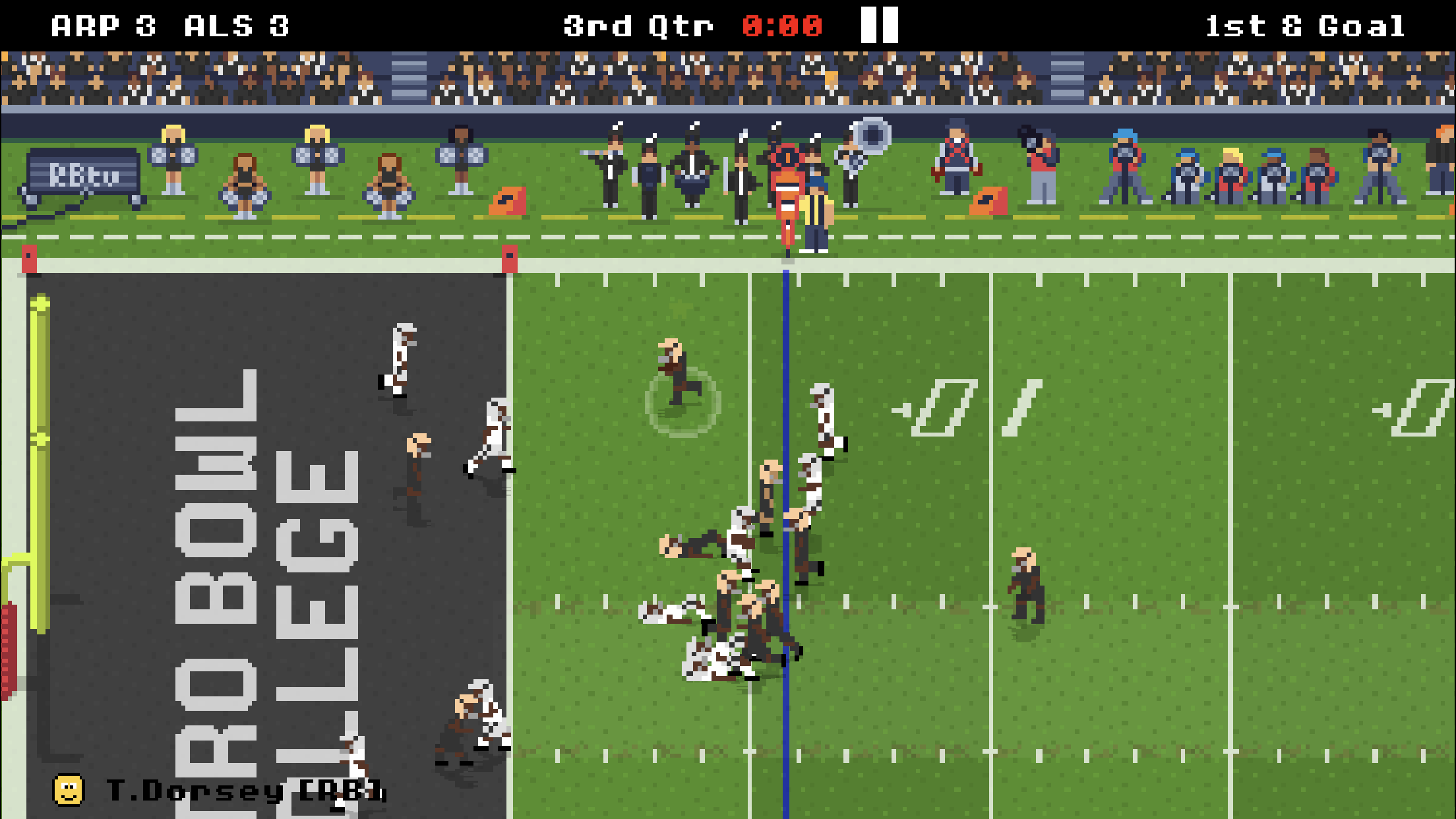 اسکرین شات 1 بازی Retro Bowl College