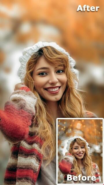 اسکرین شات 1 برنامه Blur Camera Background Editor