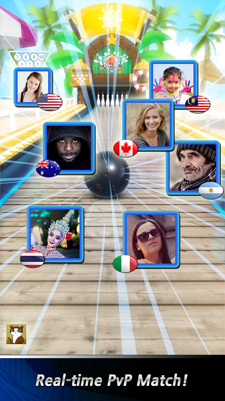 اسکرین شات 2 بازی Bowling Club : 3D bowling