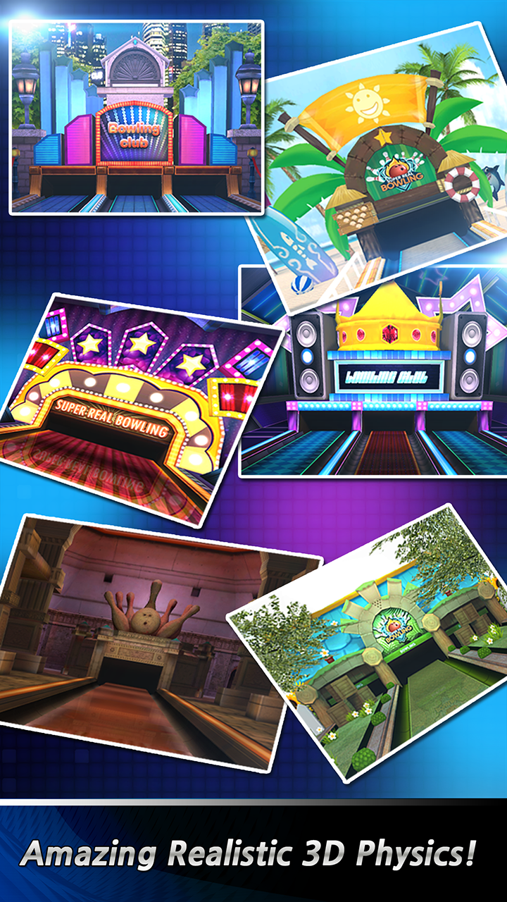 اسکرین شات 5 بازی Bowling Club : 3D bowling