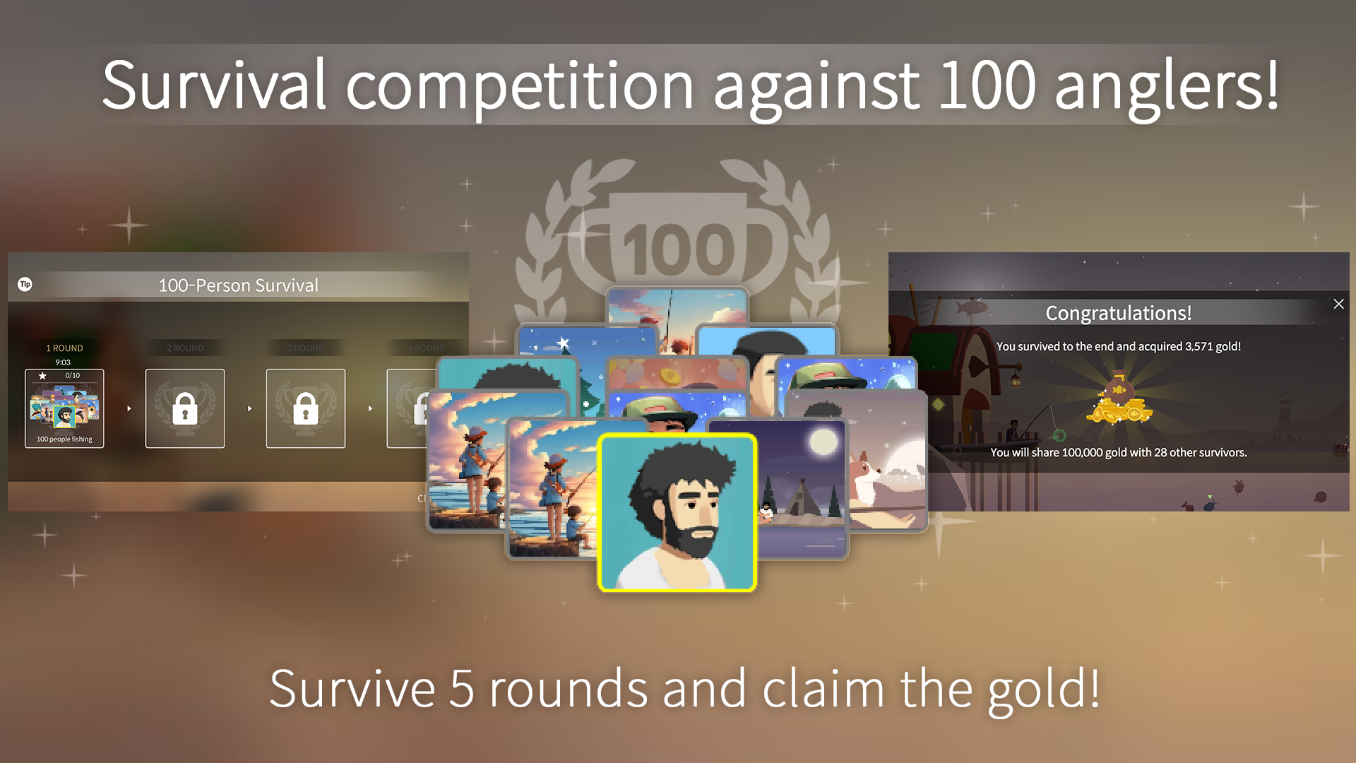 اسکرین شات 3 بازی Fishing and Life