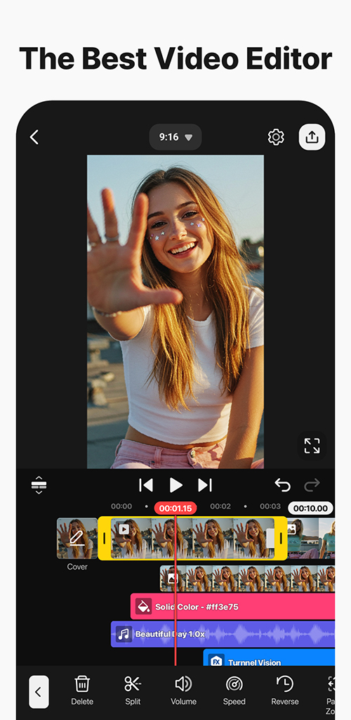 اسکرین شات 1 برنامه kinemaster