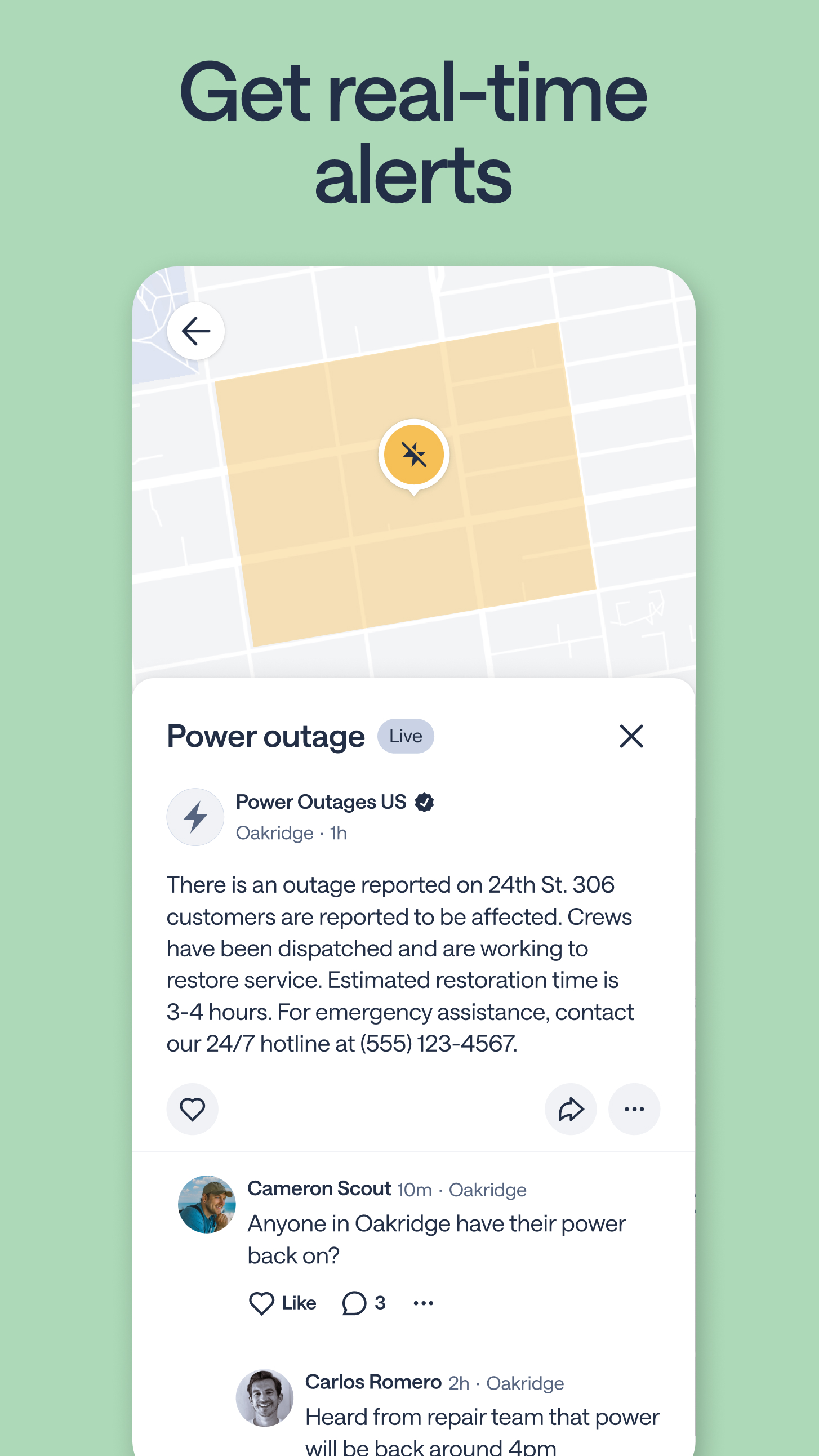 اسکرین شات 2 برنامه Nextdoor: Neighborhood Network