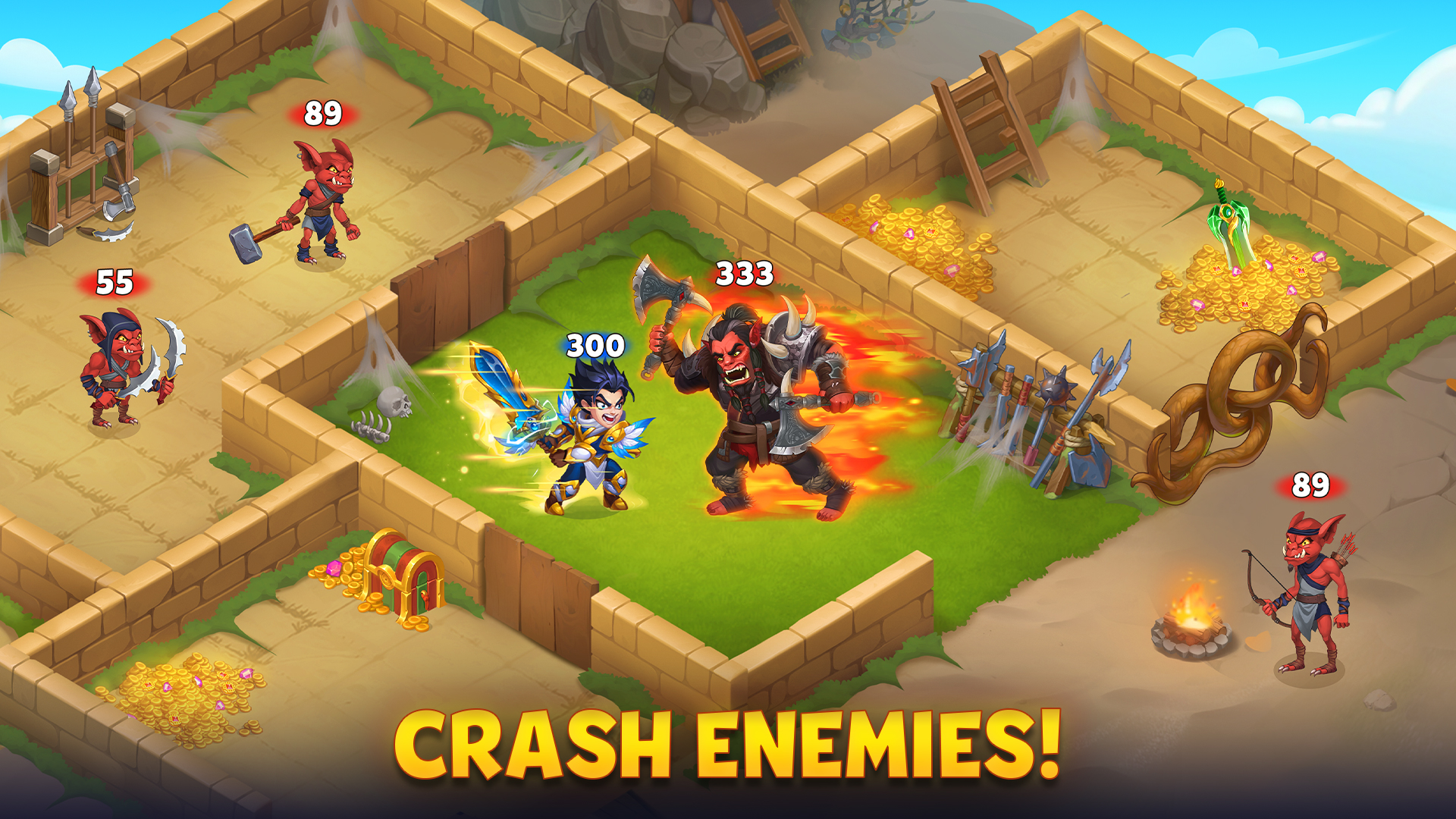 اسکرین شات 6 بازی Hero Wars: Alliance RPG Legend