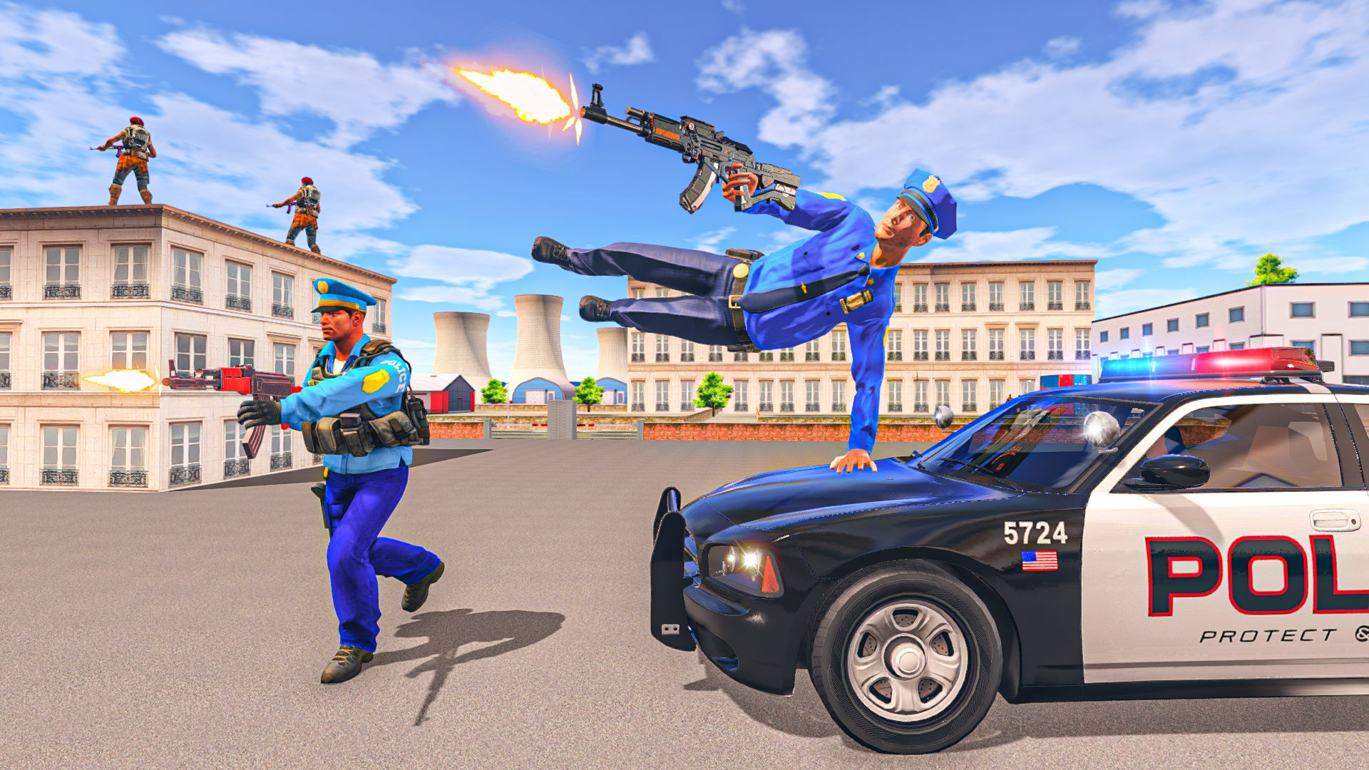 اسکرین شات 6 بازی Police Simulator Cop Games 3D