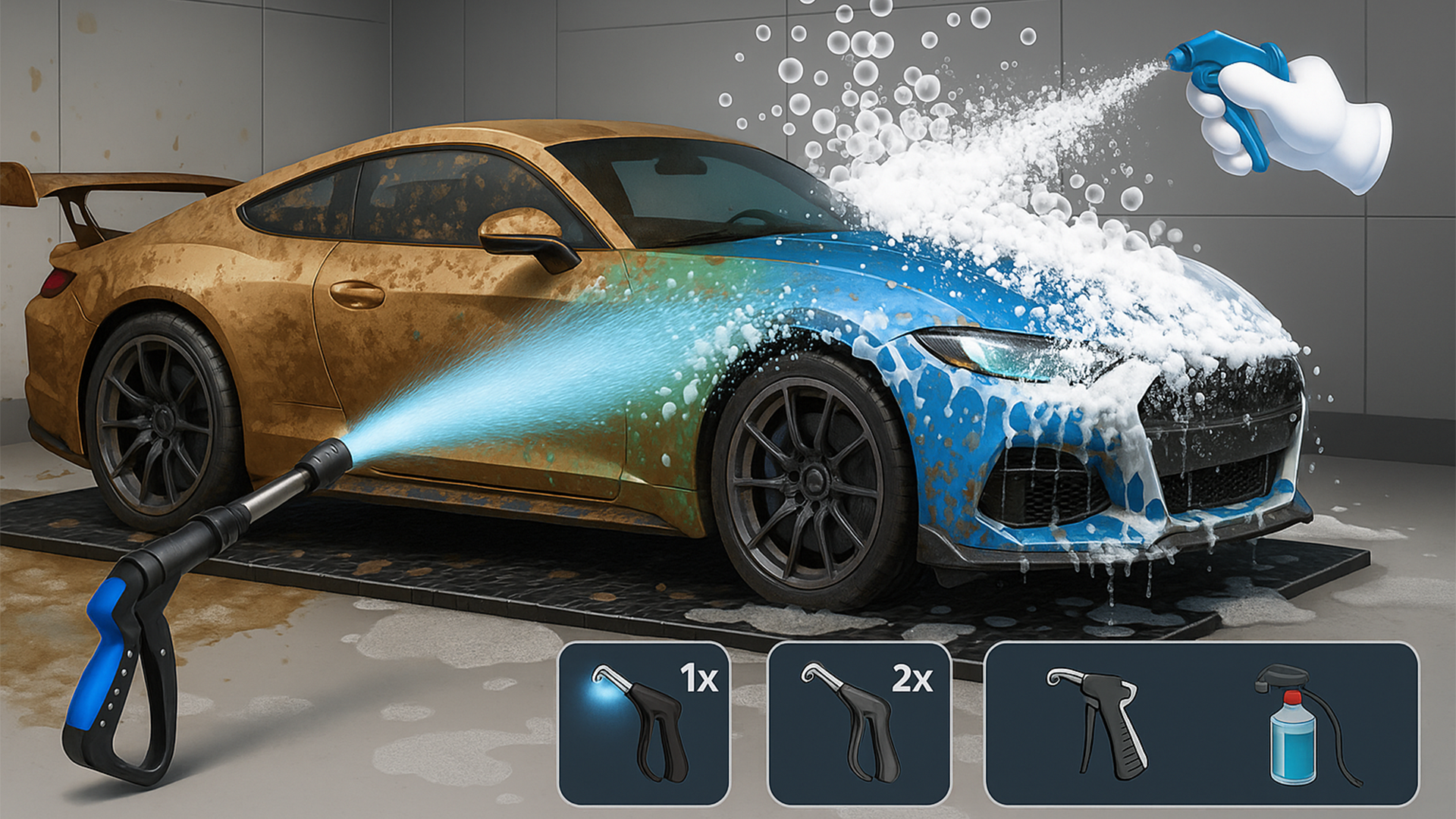اسکرین شات 8 بازی Car Wash Game: Car Makeover