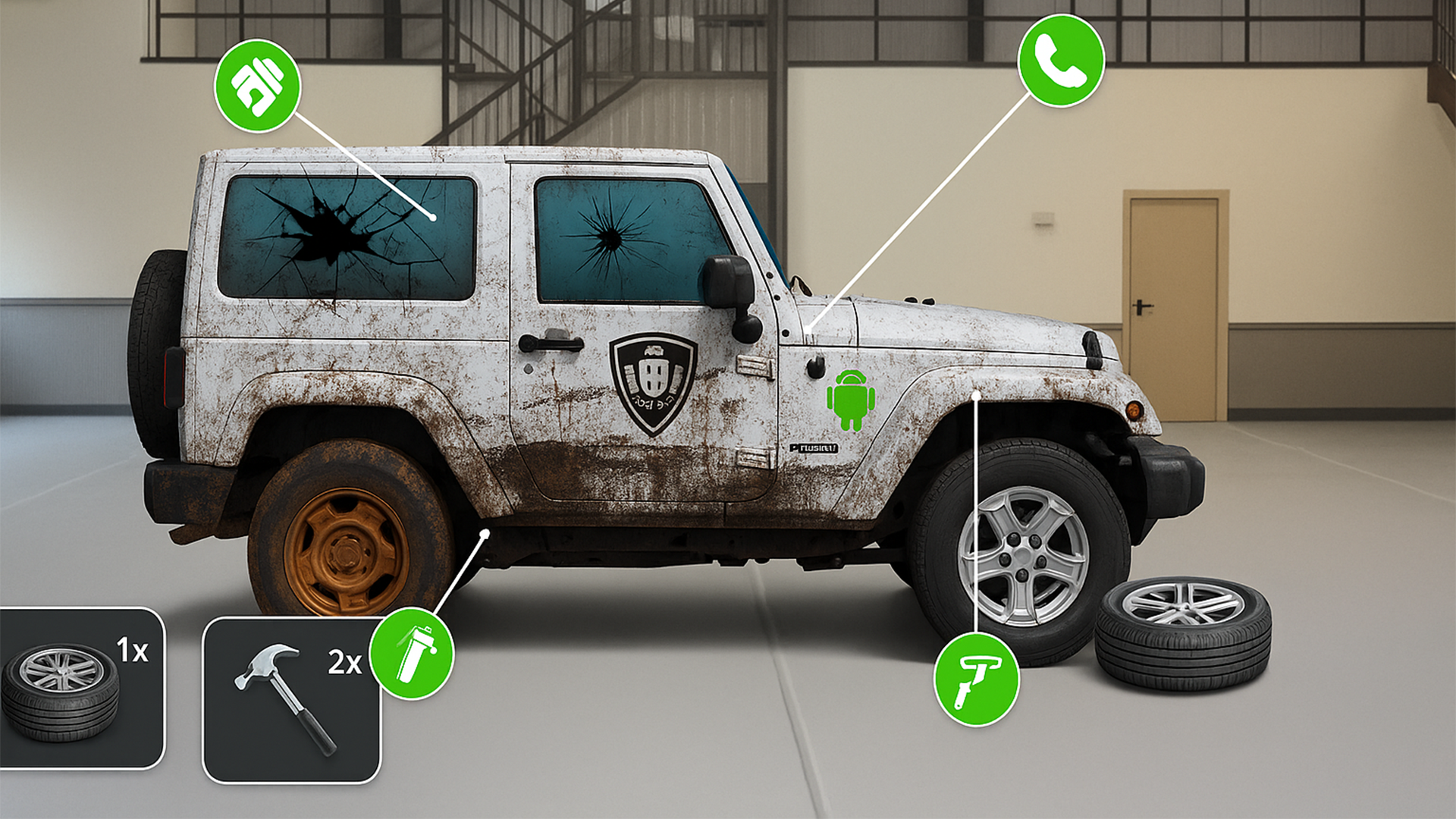 اسکرین شات 4 بازی Car Wash Game: Car Makeover