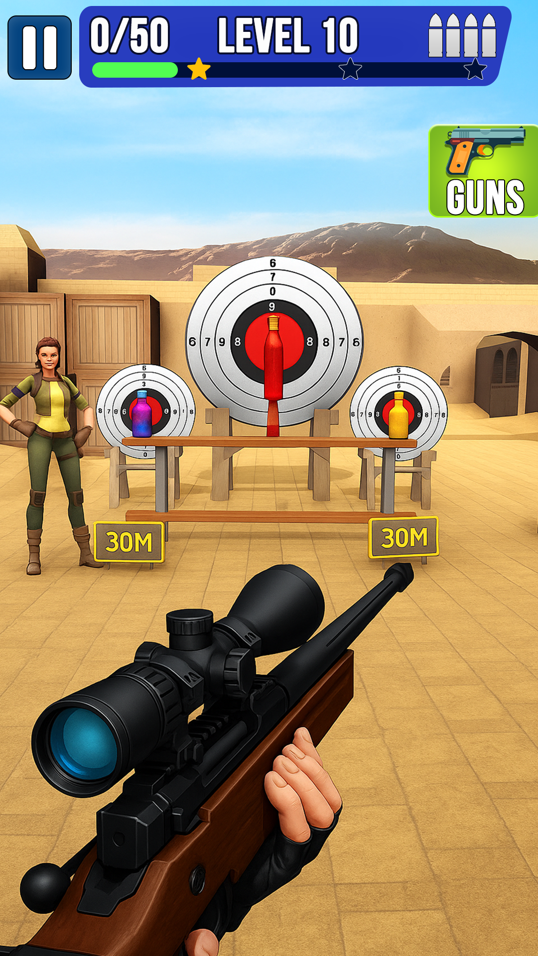 اسکرین شات 5 بازی Target Shooting Master