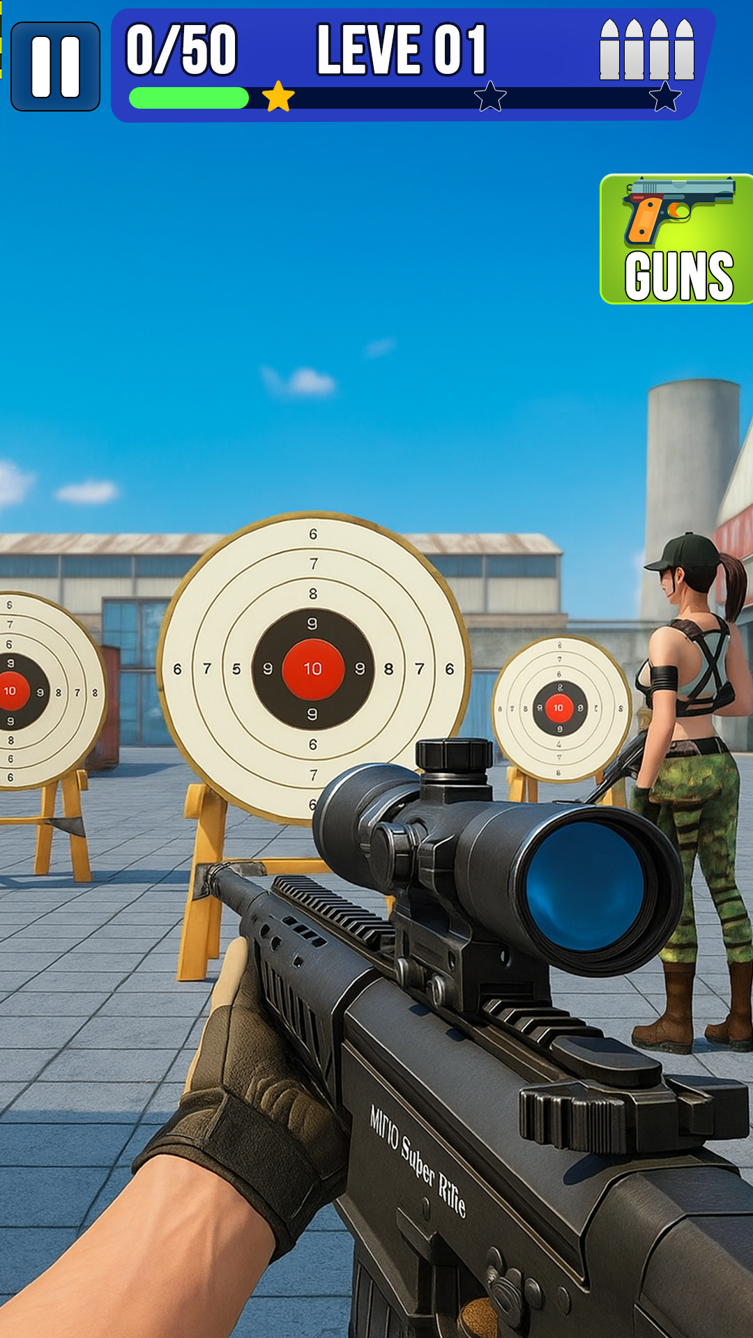 اسکرین شات 1 بازی Target Shooting Master