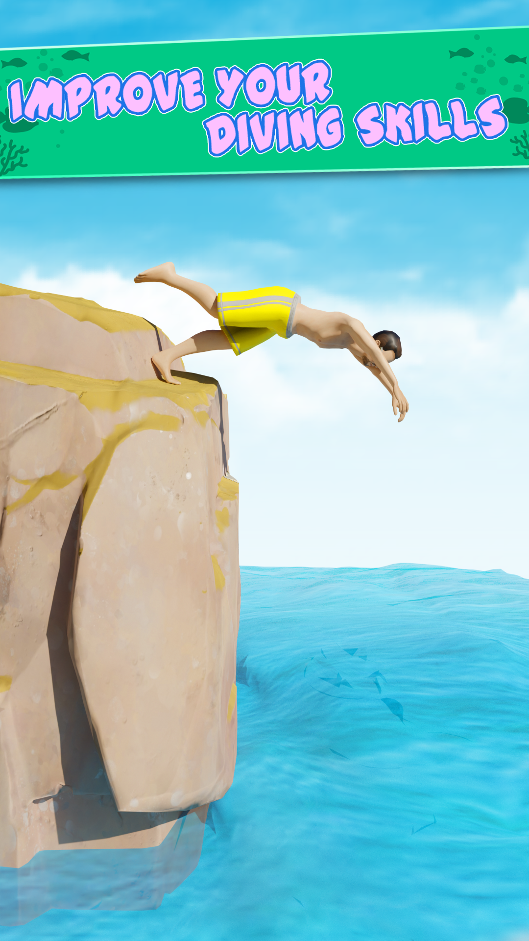 اسکرین شات 5 بازی Cliff Flip Diving 3D Flip