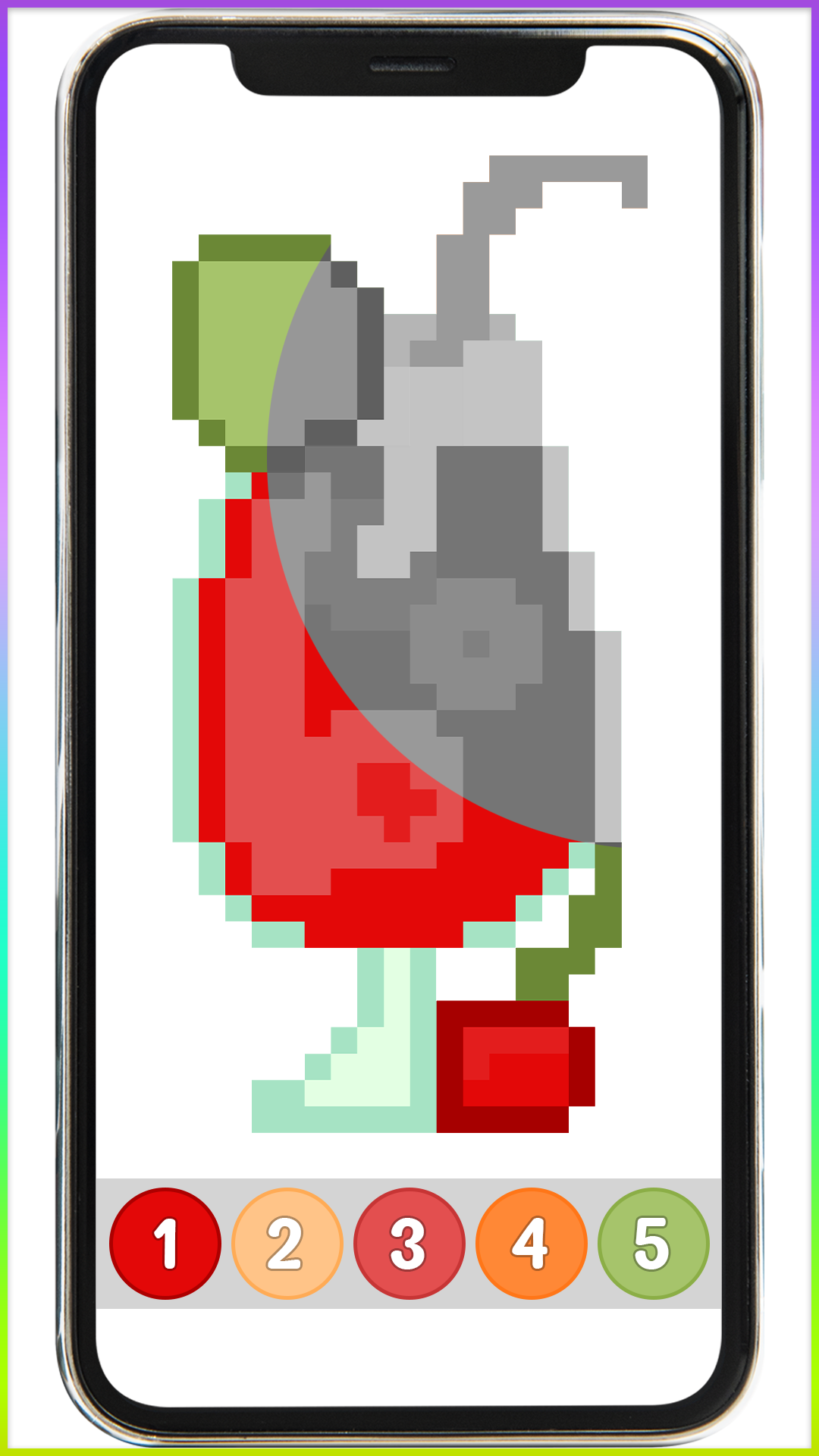 اسکرین شات 6 برنامه Pixly - Paint by Number Pixel