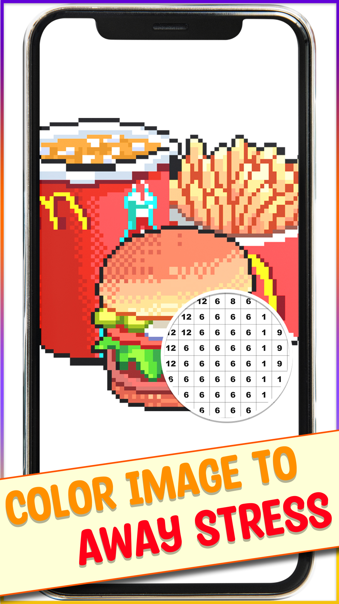 اسکرین شات 2 برنامه Pixly - Paint by Number Pixel