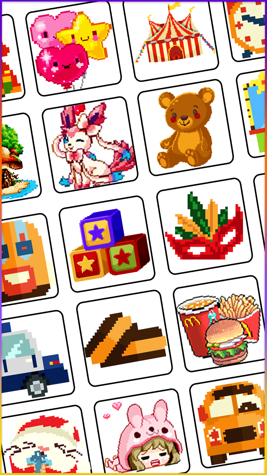 اسکرین شات 3 برنامه Pixly - Paint by Number Pixel