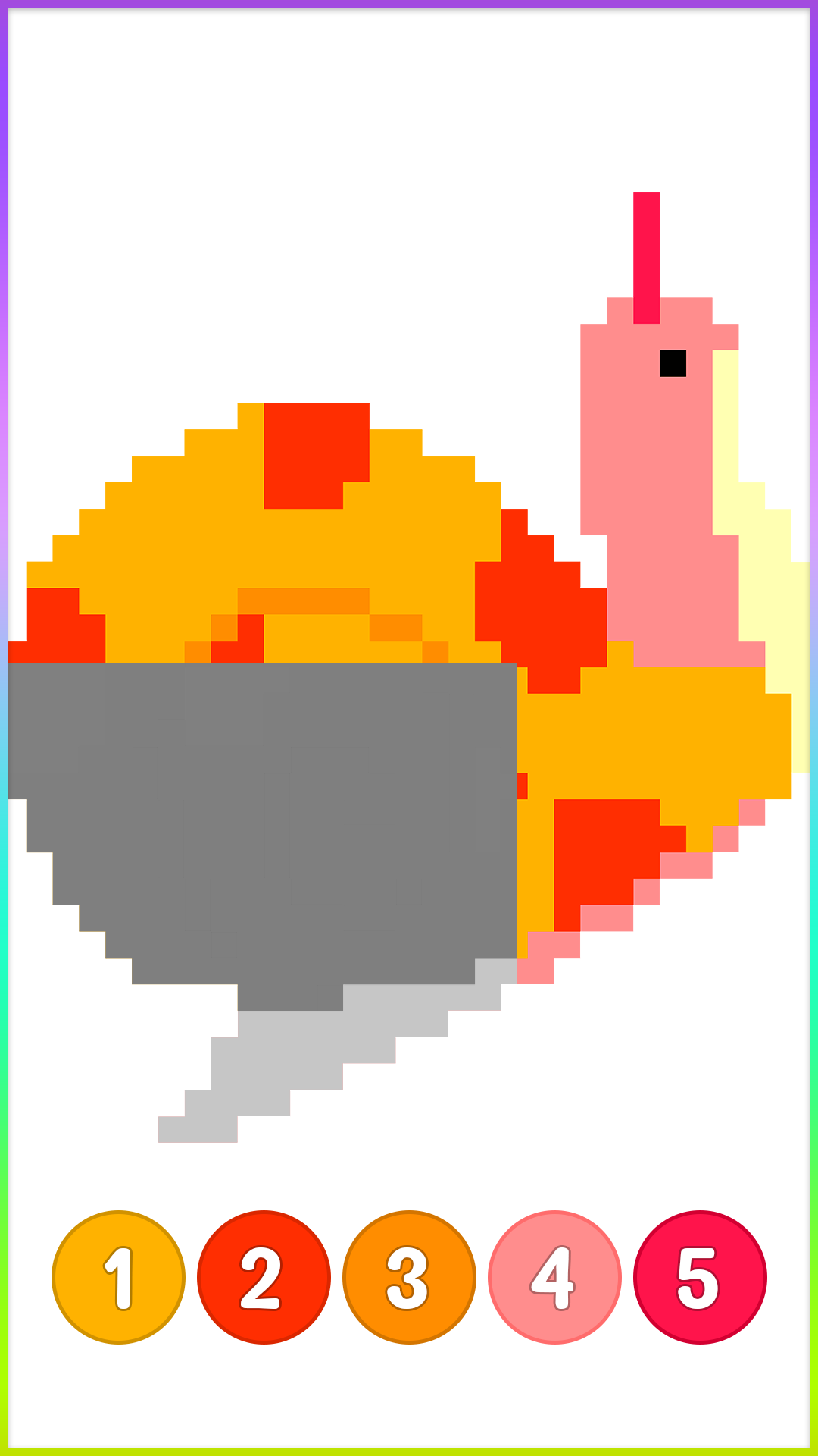 اسکرین شات 4 برنامه Pixly - Paint by Number Pixel