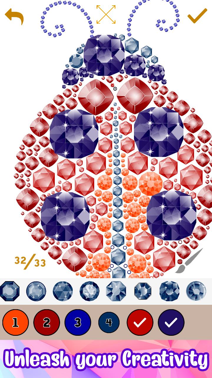 اسکرین شات 7 برنامه Diamond Art Color by Number