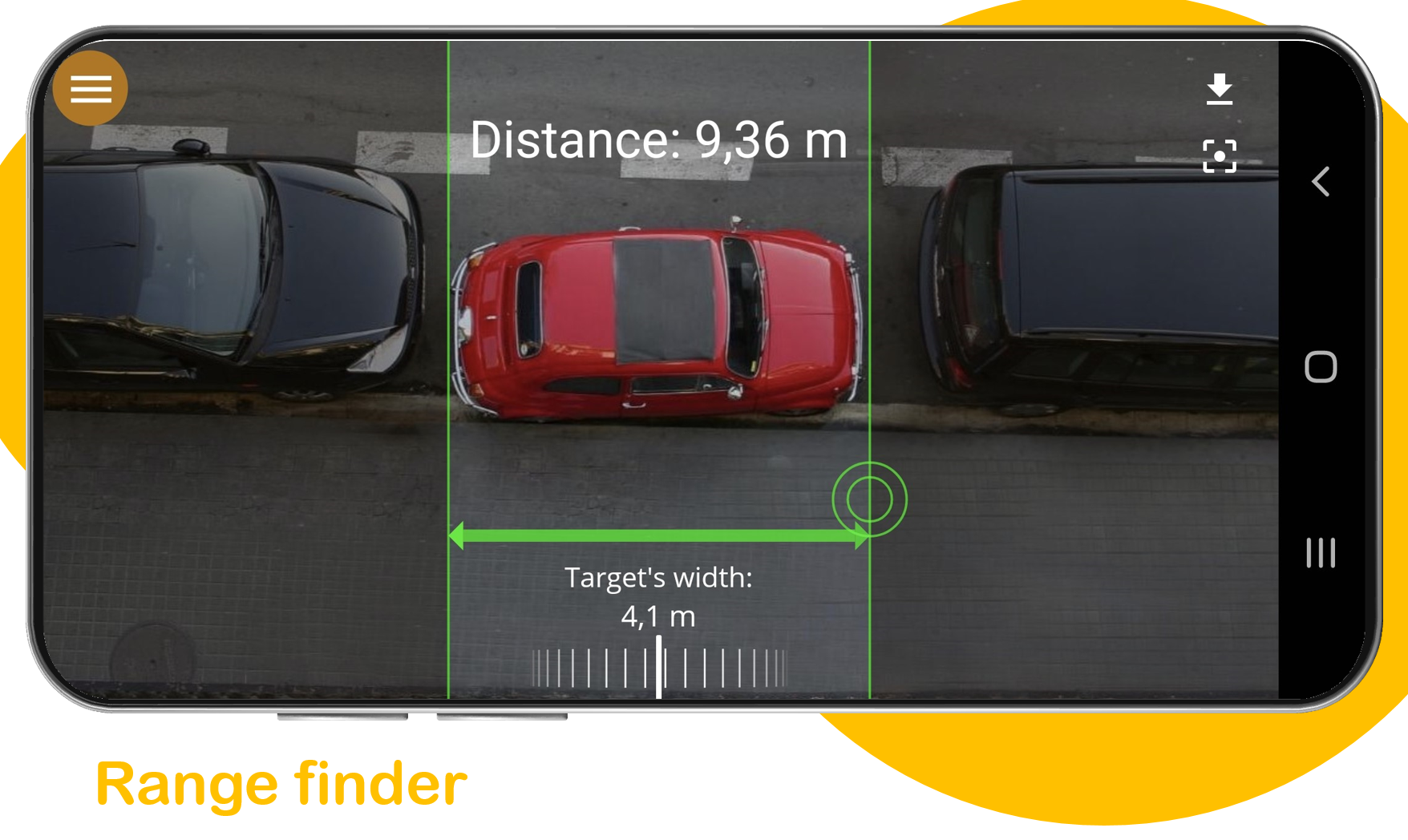 اسکرین شات 7 برنامه Distance Meter