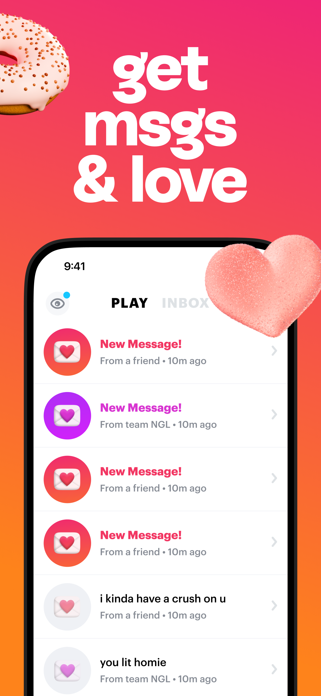 اسکرین شات 4 برنامه NGL: ask me anything