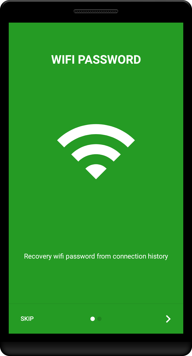 اسکرین شات 1 برنامه Wifi Password Recovery