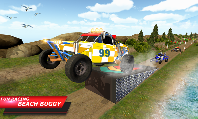 اسکرین شات 5 بازی Buggy Race : Car Racing Games