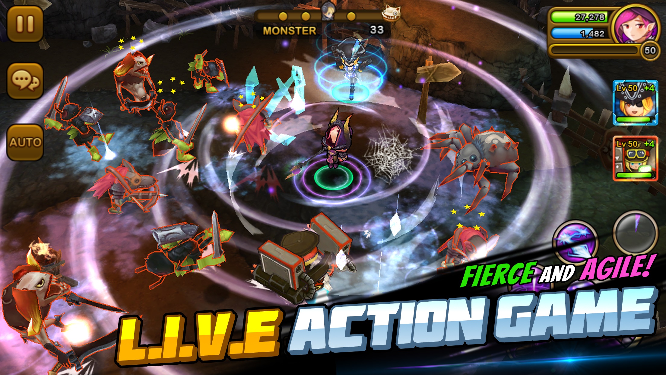 اسکرین شات 2 بازی Guardian Hunter: Brawl RPG