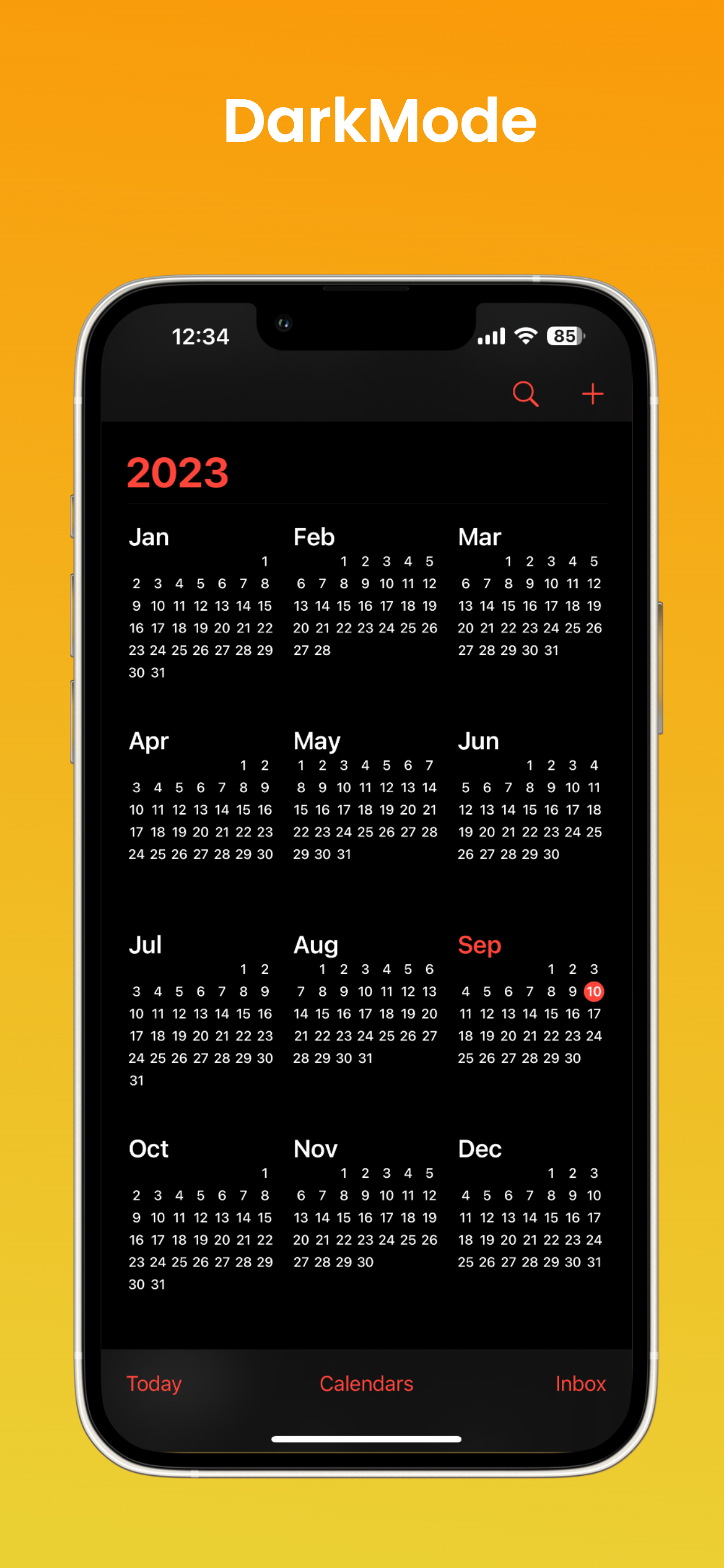 اسکرین شات 1 برنامه iCalendar - Calendar OS 26