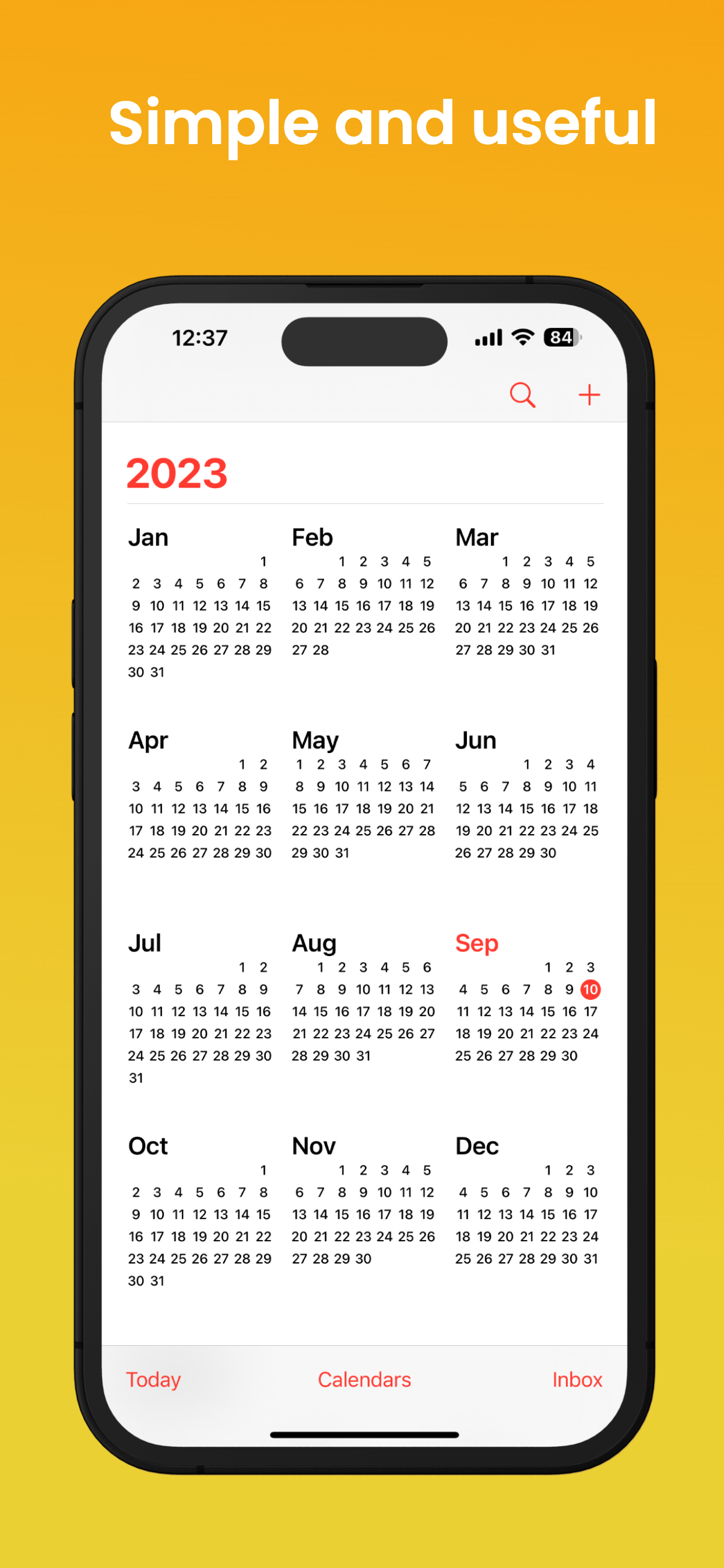 اسکرین شات 4 برنامه iCalendar - Calendar OS 26