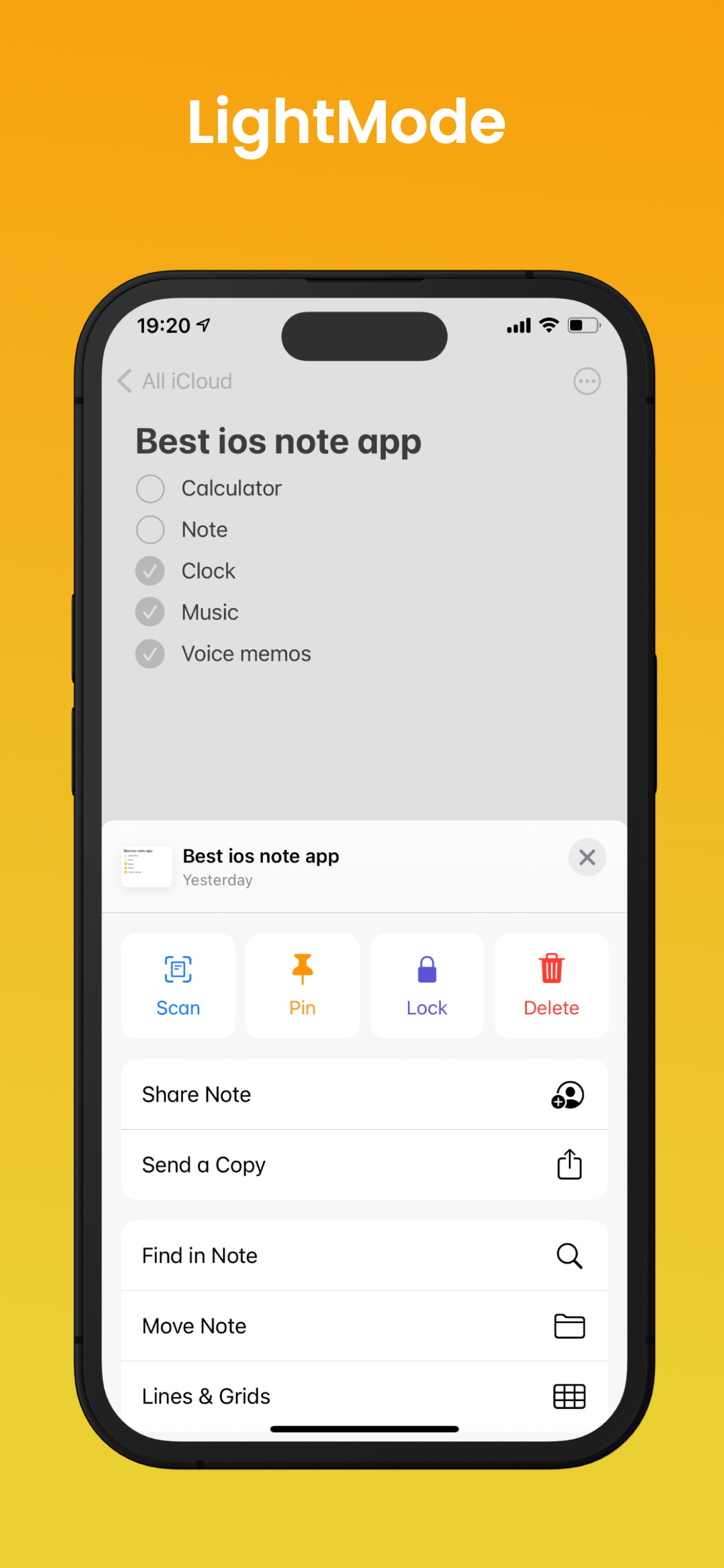 اسکرین شات 7 برنامه Note OS 26 - Phone 17 Notes