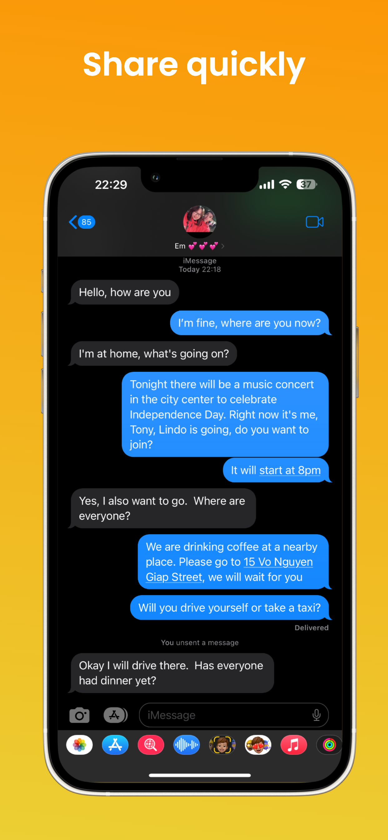 اسکرین شات 2 برنامه Messages Phone 16