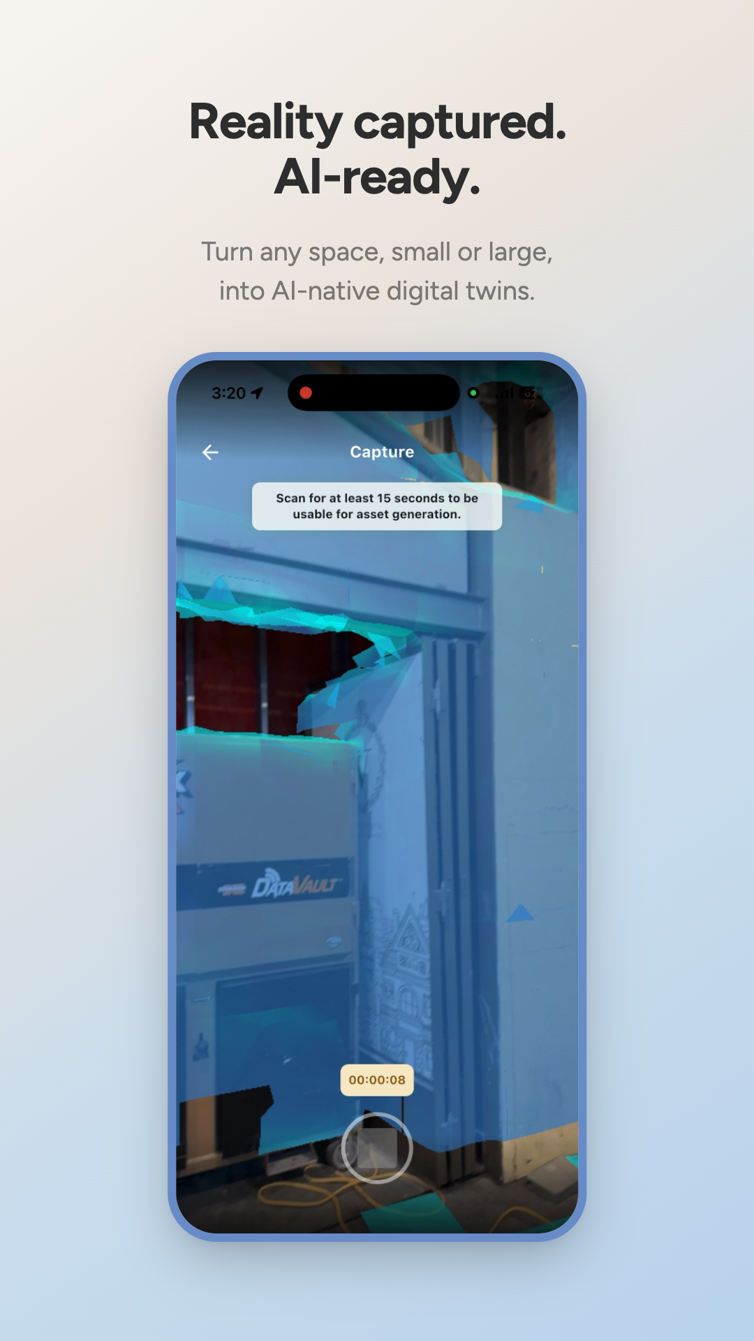 اسکرین شات 1 برنامه Scaniverse | Free 3D scanner