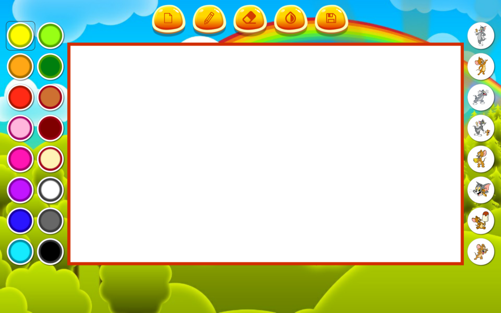 اسکرین شات 2 بازی ‏نقاشی با تام و جری