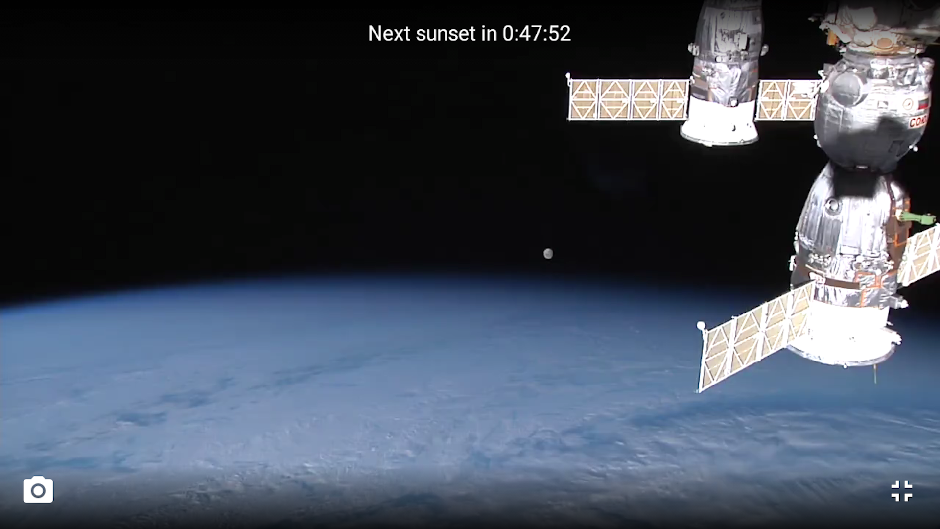 اسکرین شات 5 برنامه ISS Live Now: Live Earth View