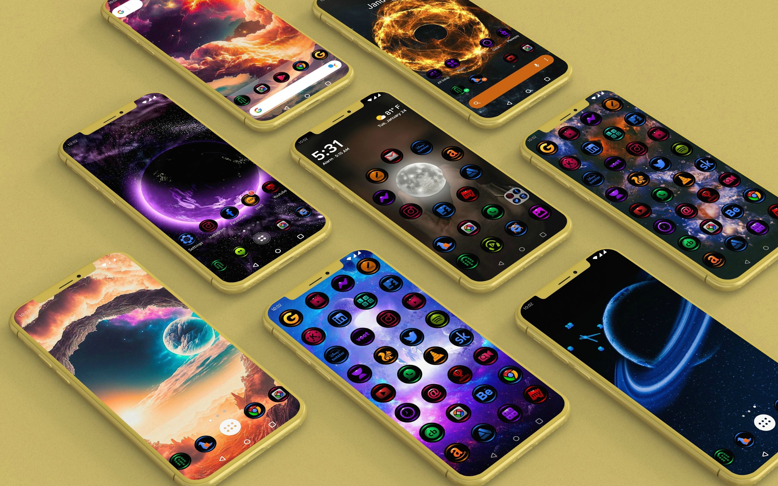 اسکرین شات 1 برنامه Galaxy Themes