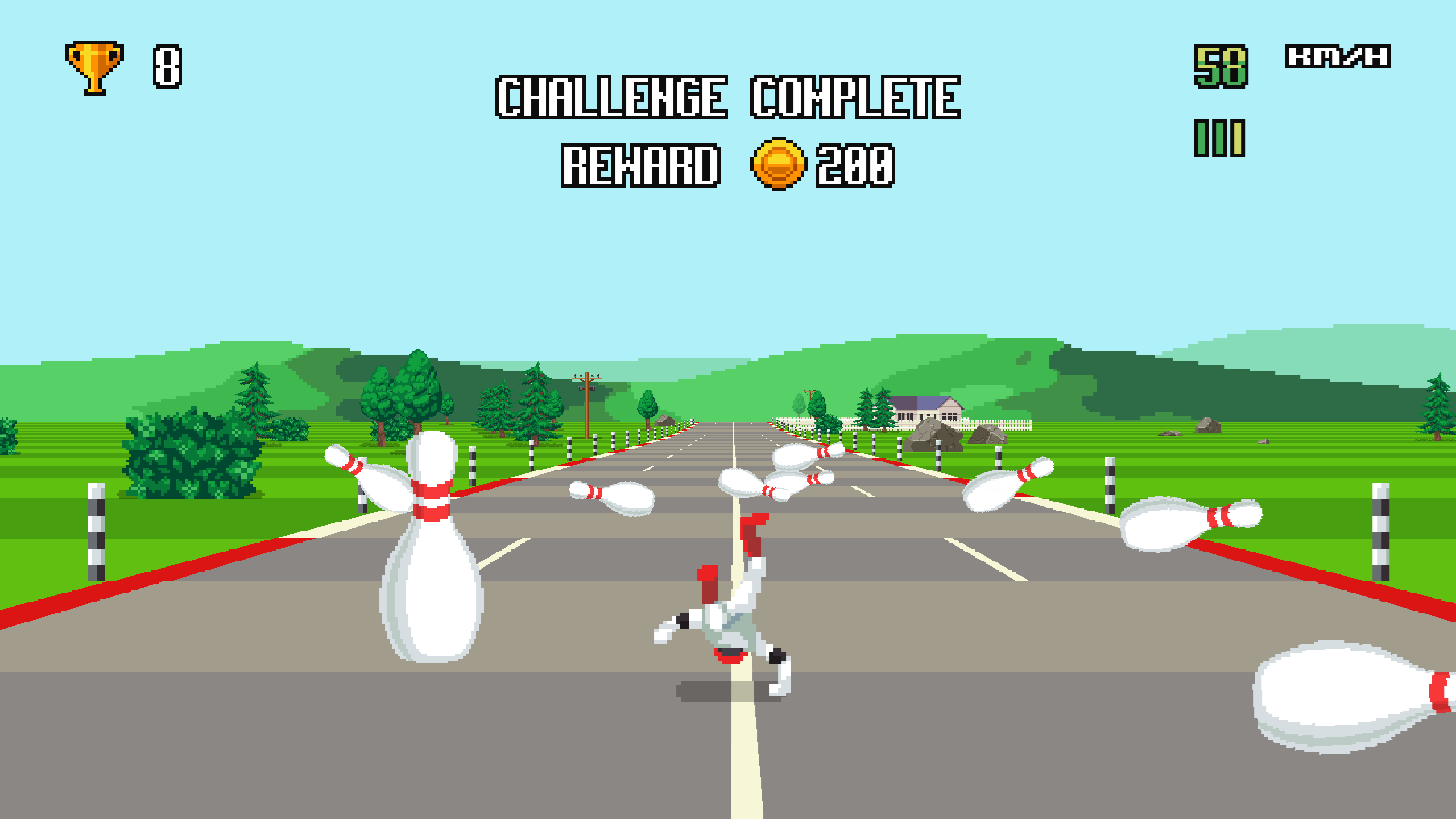 اسکرین شات 7 بازی Retro Highway - Bike Racer