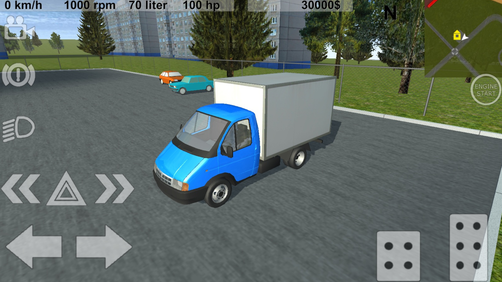 اسکرین شات 1 بازی Russian Light Truck Simulator