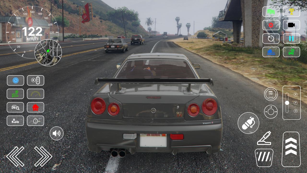 اسکرین شات 2 بازی Skyline GTR Simulator
