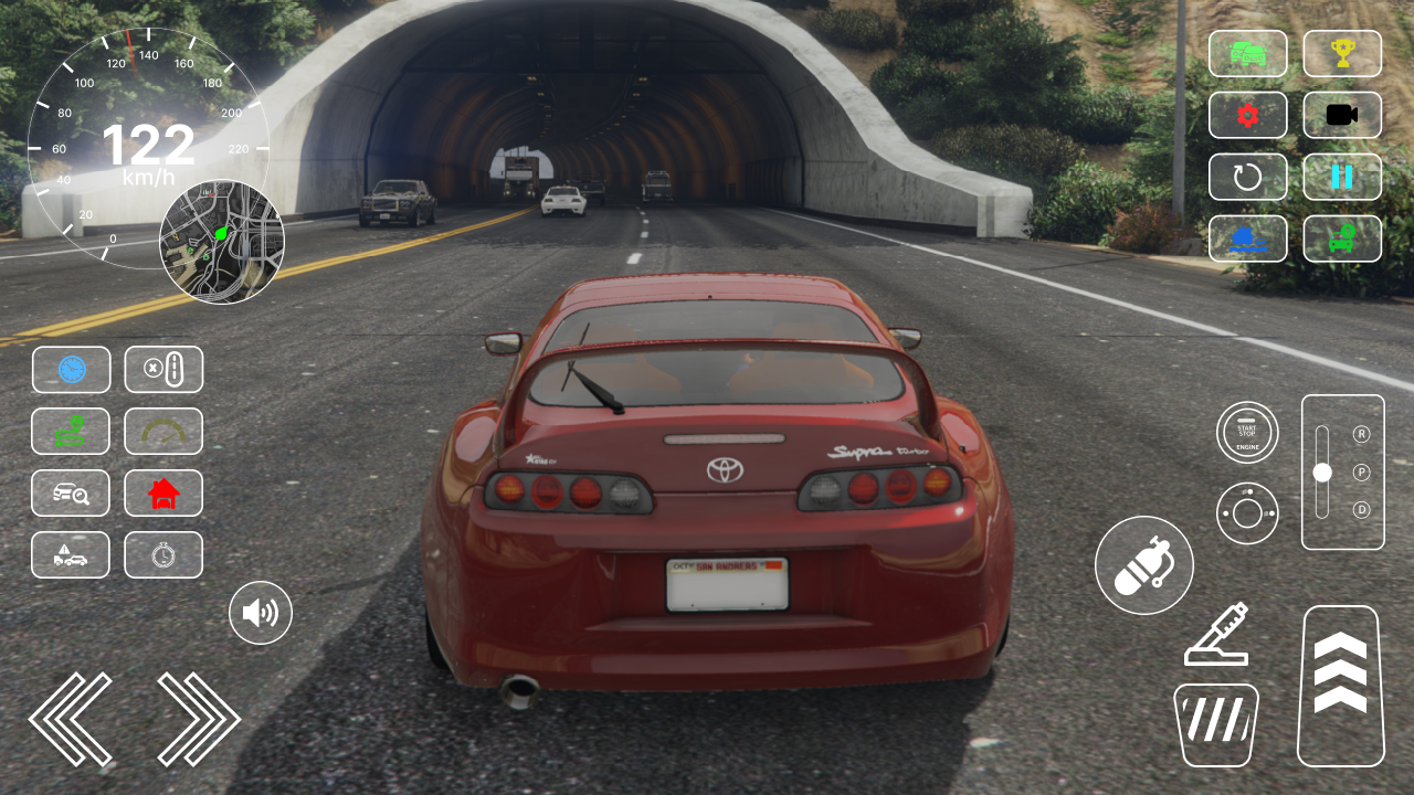 اسکرین شات 2 بازی Supra Modern Drift Escape