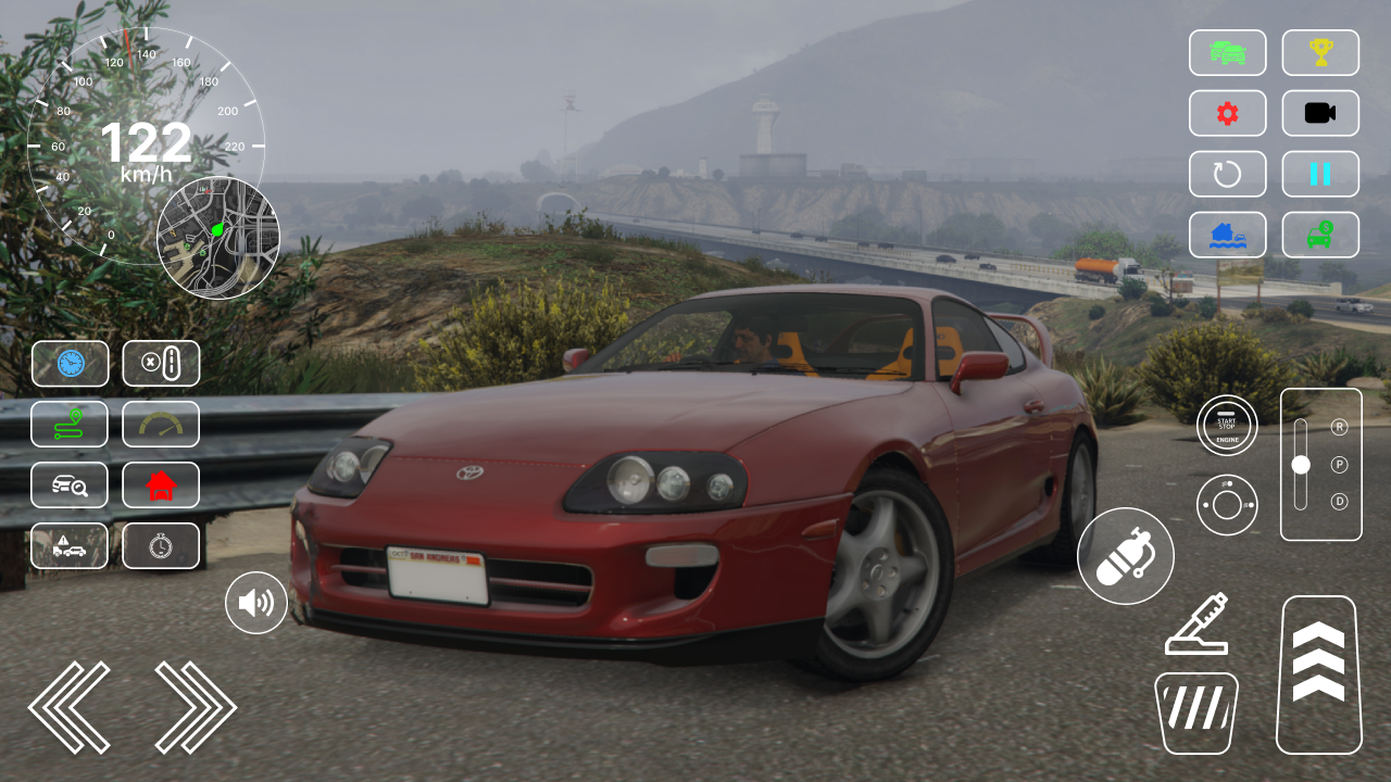 اسکرین شات 1 بازی Supra Modern Drift Escape