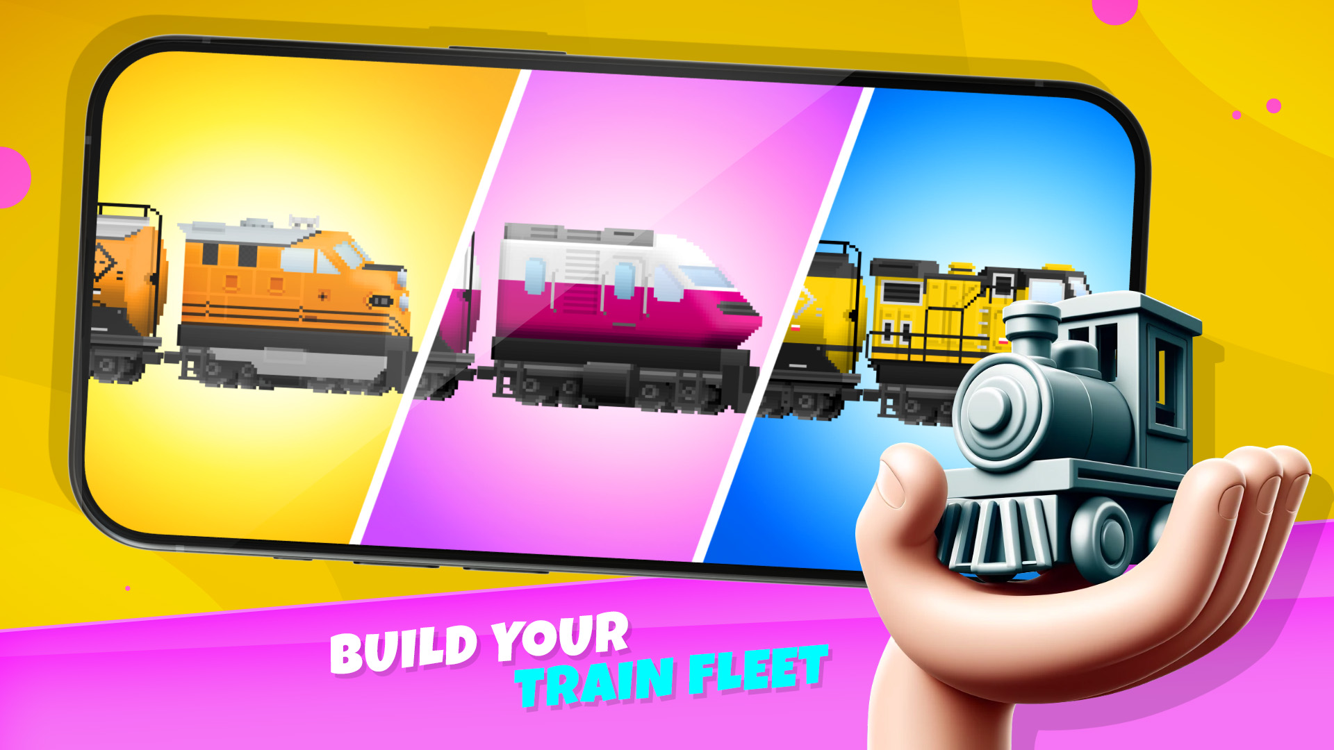 اسکرین شات 3 بازی Pocket Trains: Railroad Tycoon