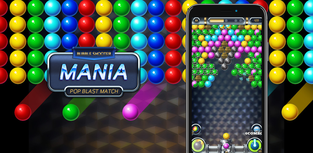 اسکرین شات 3 بازی Bubble Shooter Mania-Pop Blast