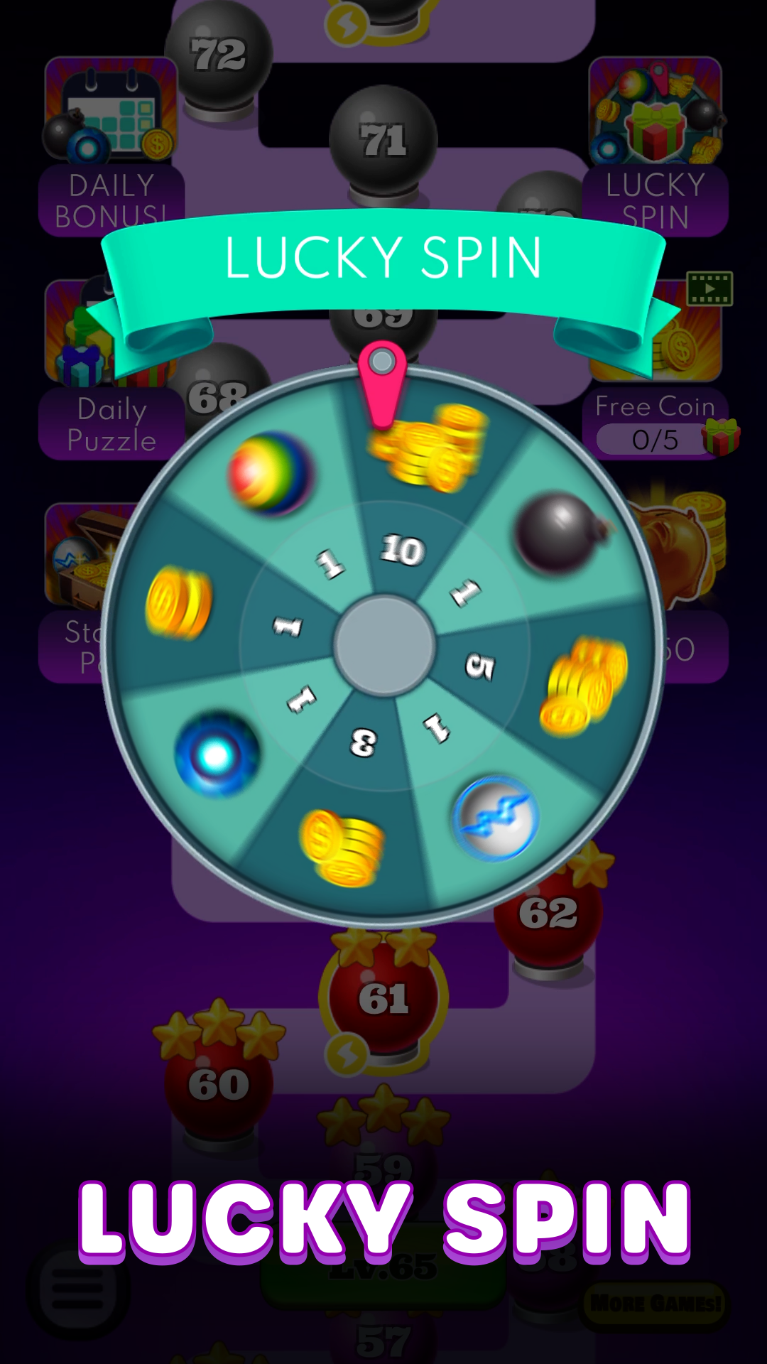 اسکرین شات 5 بازی Bubble Shooter Mania - Blast