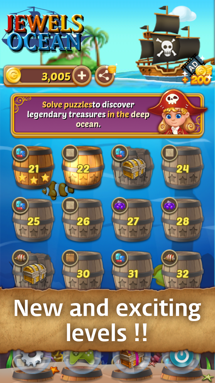 اسکرین شات 3 بازی Jewels Ocean